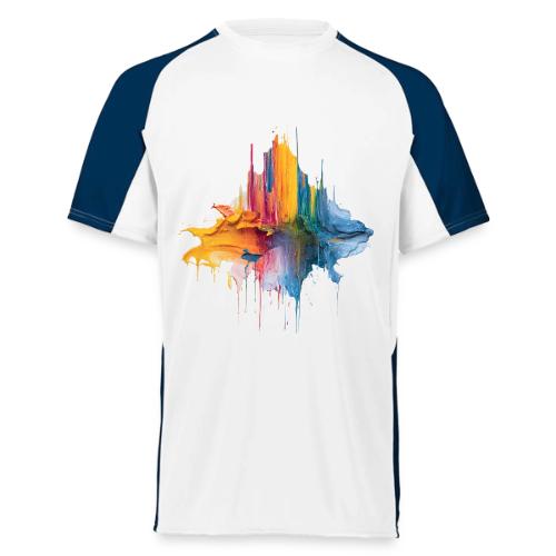Impasto Spectrum - Augusta Sportswear Adult Cutter Jersey