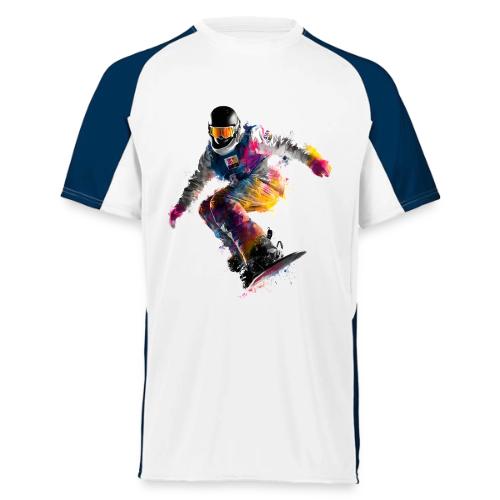 Snowboarding: Frozen Palette - Augusta Sportswear Adult Cutter Jersey