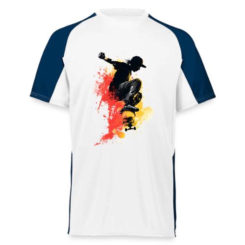 Skateboarding: Splash of Motion - Augusta Sportswear Adult Cutter Jersey