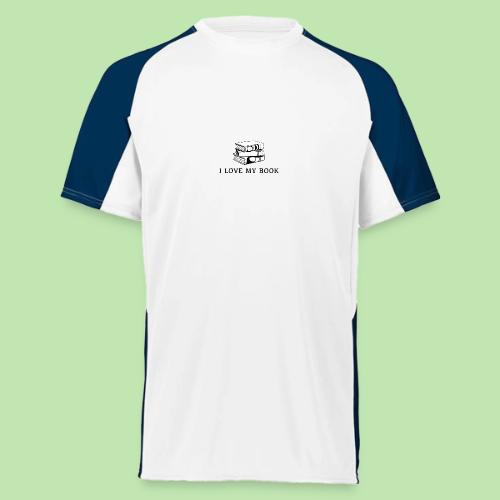 I love my book t-shirt - Augusta Sportswear Adult Cutter Jersey