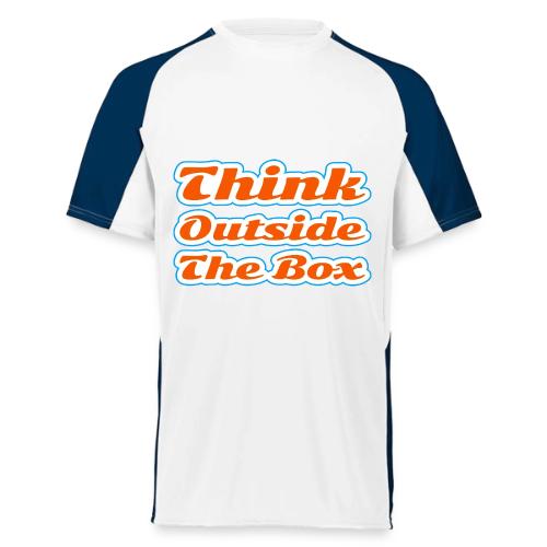 Think Outside the Box — Creative Mindset Script - Augusta Sportswear Adult Cutter Jersey