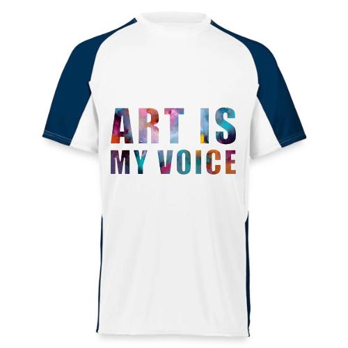 Art Is My Voice - Augusta Sportswear Adult Cutter Jersey