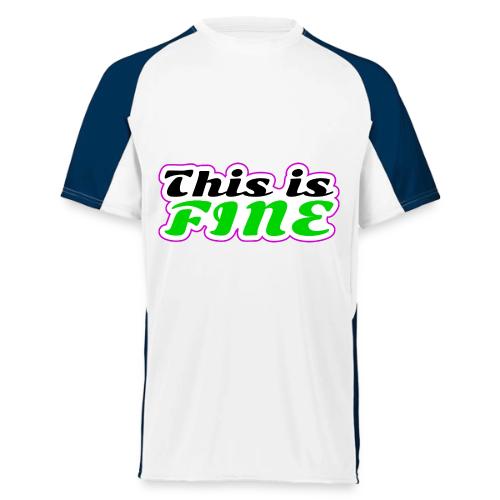 This Is Fine Balance - Augusta Sportswear Adult Cutter Jersey