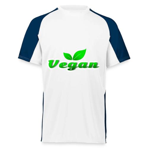 Pure Vegan Leaves - Augusta Sportswear Adult Cutter Jersey