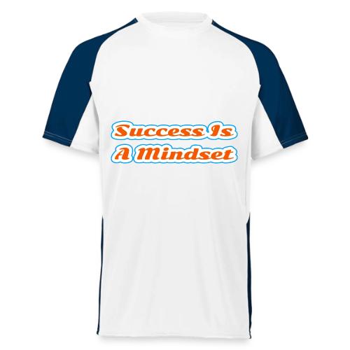 Success Is a Mindset — Motivational Glow Script - Augusta Sportswear Adult Cutter Jersey