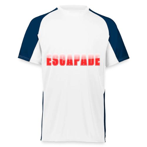 ESCAPADE Bold Typography Graphic Design - Augusta Sportswear Adult Cutter Jersey