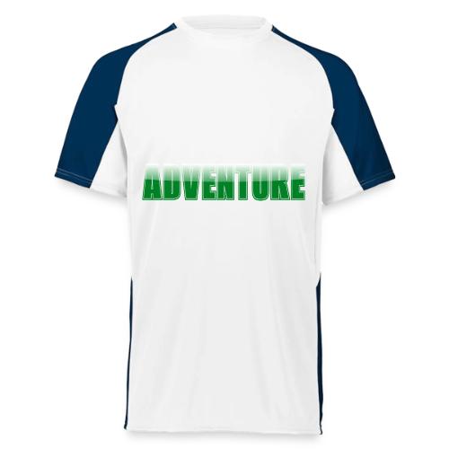 Adventure Typography Design for Apparel - Augusta Sportswear Adult Cutter Jersey