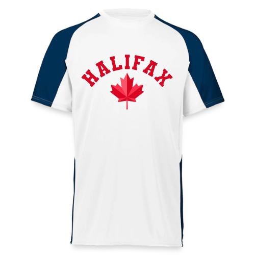 Halifax with maple leaf - Augusta Sportswear Adult Cutter Jersey