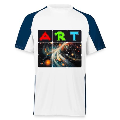 Swirls of Colorful Art - Augusta Sportswear Adult Cutter Jersey
