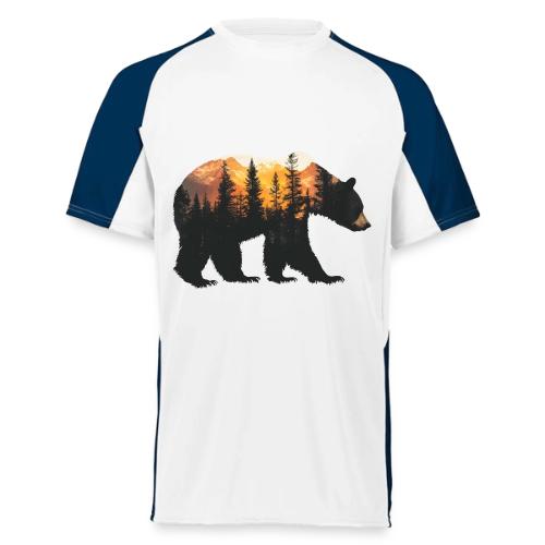 Bear: Sunset Guardian - Augusta Sportswear Adult Cutter Jersey