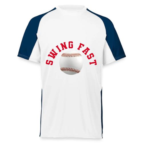 Baseball: Swing Fast Energy - Augusta Sportswear Adult Cutter Jersey