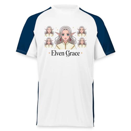 Elven Grace Fantasy Elf Maiden Graphic Magic - Augusta Sportswear Adult Cutter Jersey
