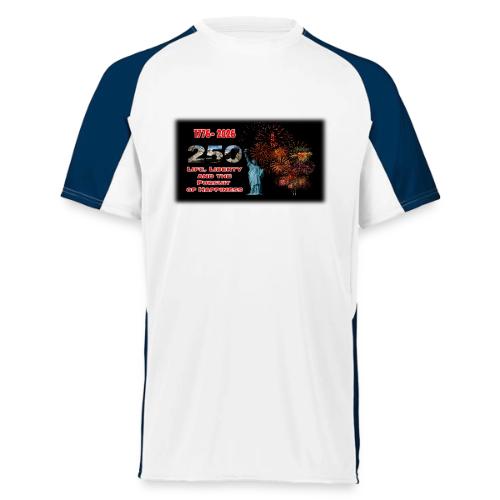 1776 - 2026 - 250 Years USA | Fireworks - Augusta Sportswear Adult Cutter Jersey