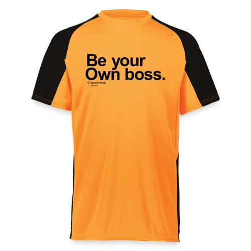 Boss in black - Augusta Sportswear Adult Cutter Jersey