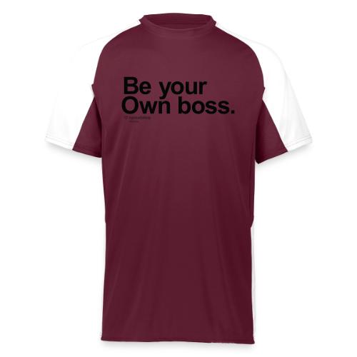 Boss in black - Augusta Sportswear Adult Cutter Jersey