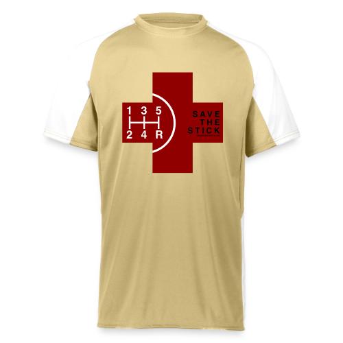 Save the Stick - Red Cross - 5 Speed - Augusta Sportswear Adult Cutter Jersey