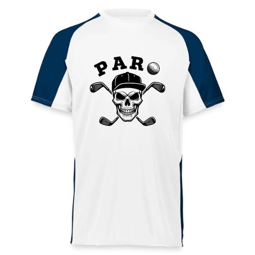 PAR Skull - Golf Gag Gift Tee for Men Cool Vintage - Augusta Sportswear Adult Cutter Jersey