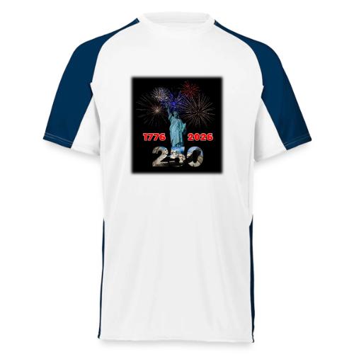 1776 - 2026 - 250 Years USA | Fireworks - Augusta Sportswear Adult Cutter Jersey