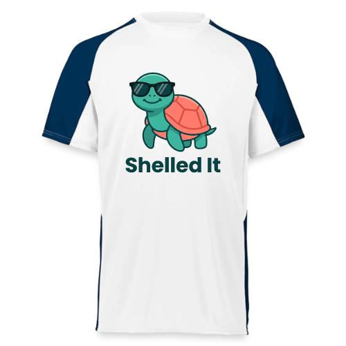 Funny Turtle Sunglasses Shelled It Cute Gift - Augusta Sportswear Adult Cutter Jersey