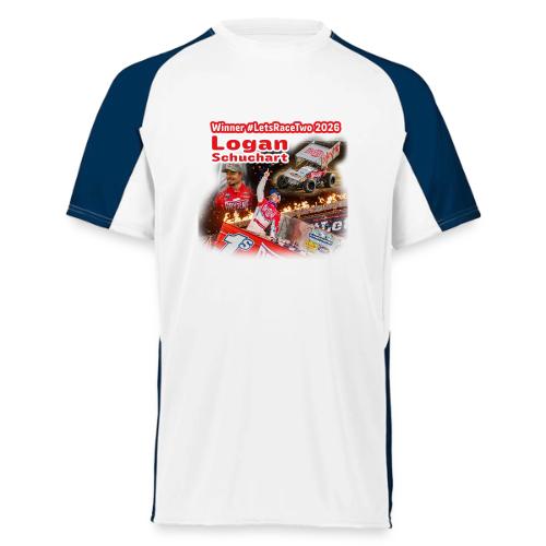 Logan Schuchart #LetsRaceTwo Winner - Augusta Sportswear Adult Cutter Jersey