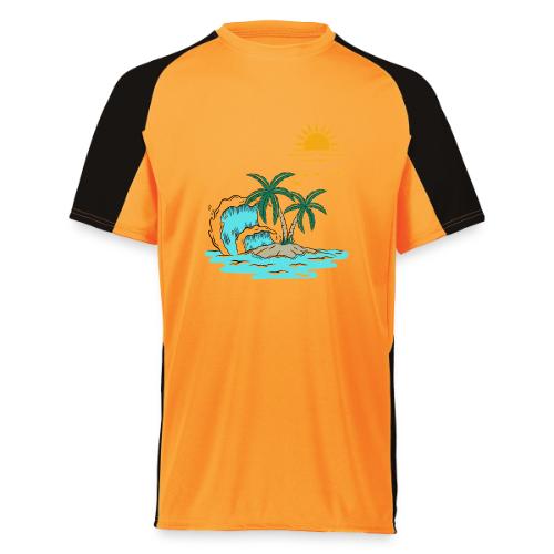 Retro Sunset Graphics - Augusta Sportswear Adult Cutter Jersey