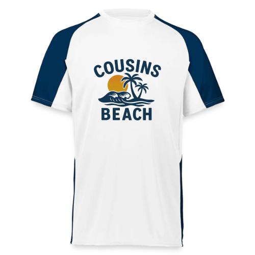 cousins beach t shirt - Augusta Sportswear Adult Cutter Jersey