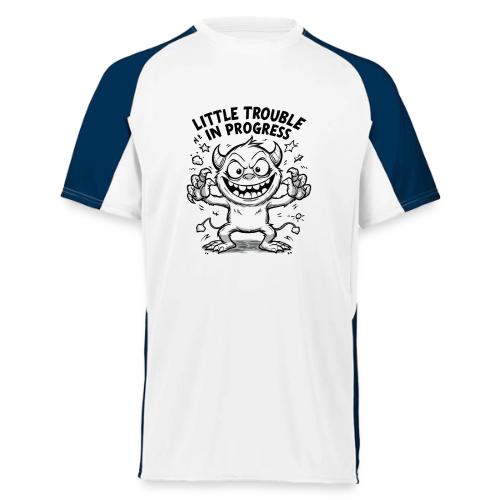 Playful Mischief Demon Illustration - Augusta Sportswear Adult Cutter Jersey