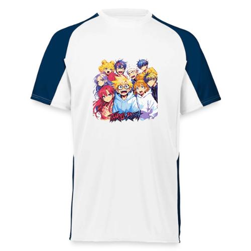 Thrill Rush Anime Squad Streetwear - Augusta Sportswear Adult Cutter Jersey