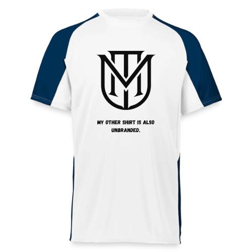 My Other Shirt Is Also Unbranded T-Shirt | Quiet L - Augusta Sportswear Adult Cutter Jersey