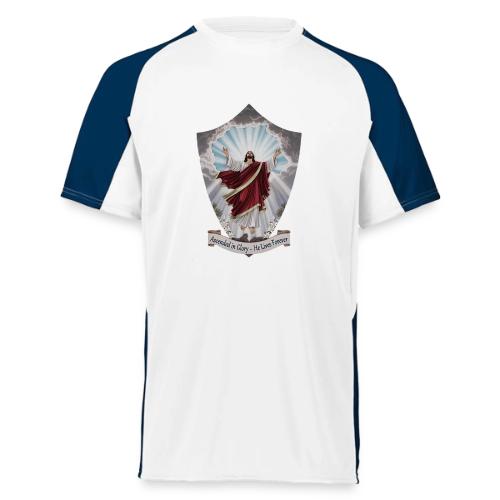 Easter Ascended in Glory T Shirt,Resurrection Gift - Augusta Sportswear Adult Cutter Jersey