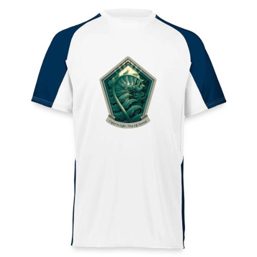 Easter Unfurl in Light Fern T Shirt, Spring Gift - Augusta Sportswear Adult Cutter Jersey