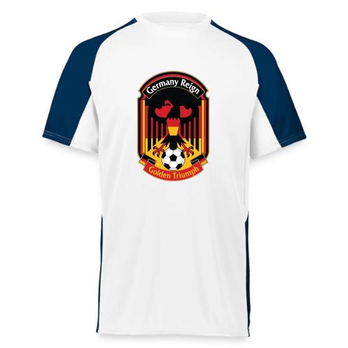 Germany Eagle Reign T-Shirt, German Flag Gift - Augusta Sportswear Adult Cutter Jersey