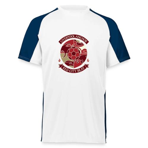 Liverpool Anchor T Shirt, Soccer City Pride Gift - Augusta Sportswear Adult Cutter Jersey