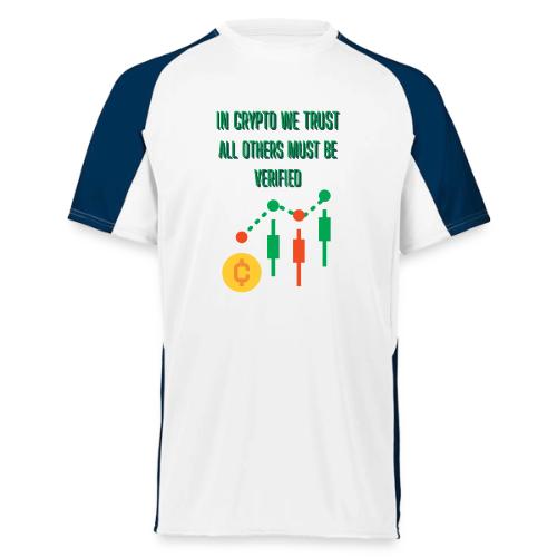 Sarcastic Bitcoin Investor T-shirt - Augusta Sportswear Adult Cutter Jersey