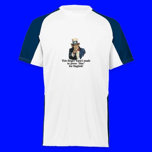 Uncle Sam - Finger - Augusta Sportswear Adult Cutter Jersey