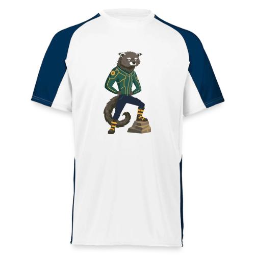 Raccoon Ranger in Neon Armor - Augusta Sportswear Adult Cutter Jersey