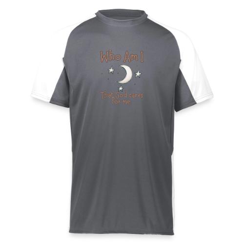 Who Am I that God cares for me - Augusta Sportswear Adult Cutter Jersey