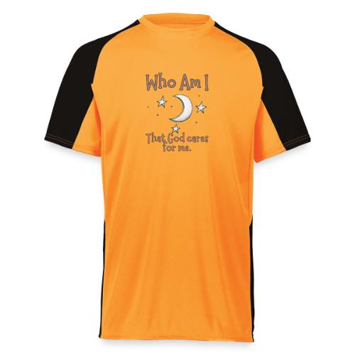 Who Am I that God cares for me - Augusta Sportswear Adult Cutter Jersey