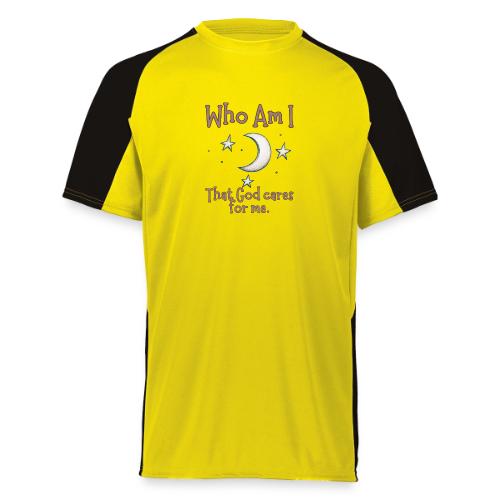 Who Am I that God cares for me - Augusta Sportswear Adult Cutter Jersey