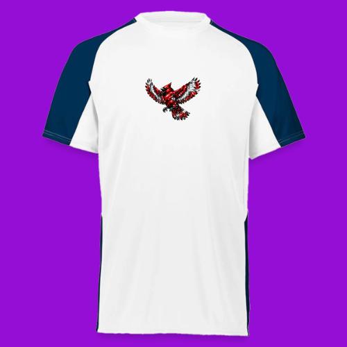 Silver Cardinal in Flight - Augusta Sportswear Adult Cutter Jersey