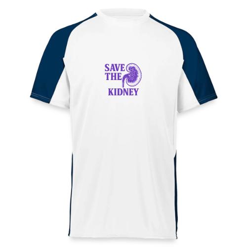 Save the kidney - Augusta Sportswear Adult Cutter Jersey