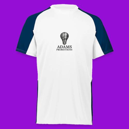 Adams Promotions Brushed Steel light Logo - Augusta Sportswear Adult Cutter Jersey