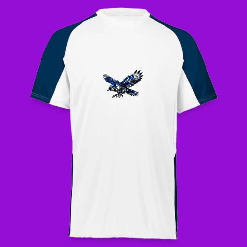 Silver Blue Jay Dive - Augusta Sportswear Adult Cutter Jersey