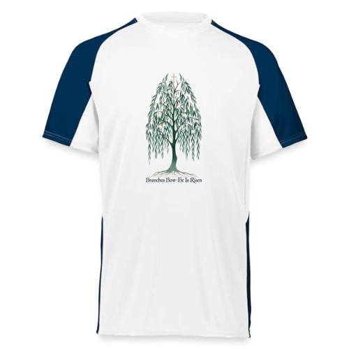 Easter Branches Bow Willow T Shirt, Easter Gift - Augusta Sportswear Adult Cutter Jersey