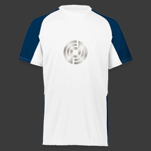 Open Musicians Collective Chrome Logo - Augusta Sportswear Adult Cutter Jersey