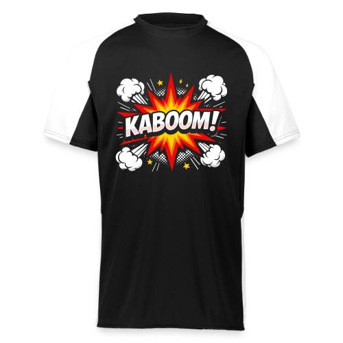 Kaboom Comic Explosion - Augusta Sportswear Adult Cutter Jersey
