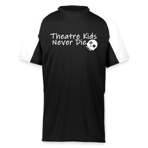 Theatre Kids Never Die (Jersey Look) - Augusta Sportswear Adult Cutter Jersey