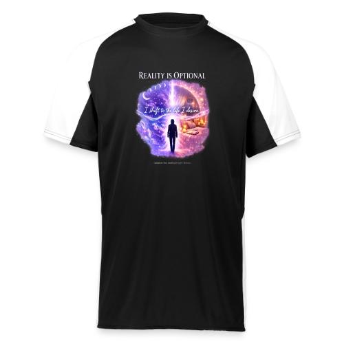 Reality Is Optional Cosmic Reality Shifting Portal - Augusta Sportswear Adult Cutter Jersey