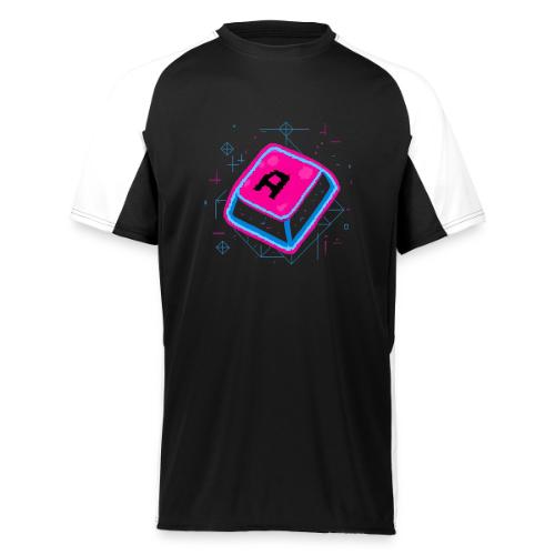 Neon Pixel A Key - Augusta Sportswear Adult Cutter Jersey