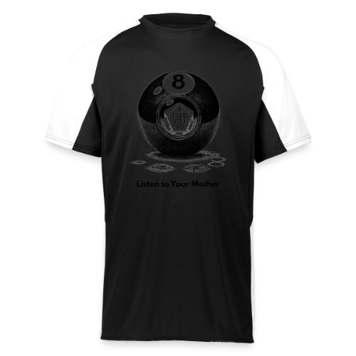 Sarcastic Mom T-Shirt Magic 8-Ball Oracle - Augusta Sportswear Adult Cutter Jersey